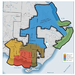 Comox Neighbourhood Map