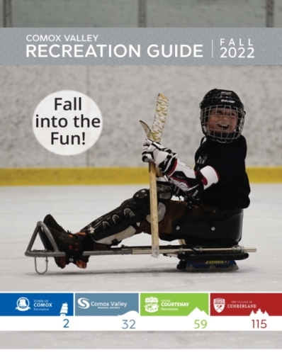 Fall 2022 Recreation Guide Front Cover 