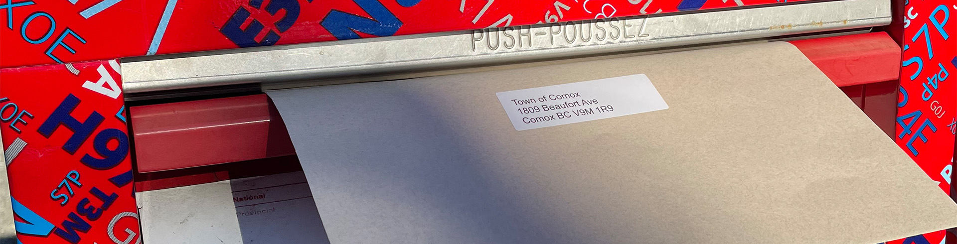 Mail in option for elections