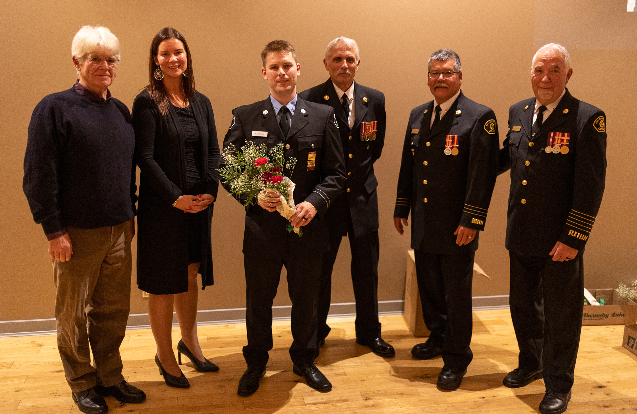 Pascal recognized firefighter 2022