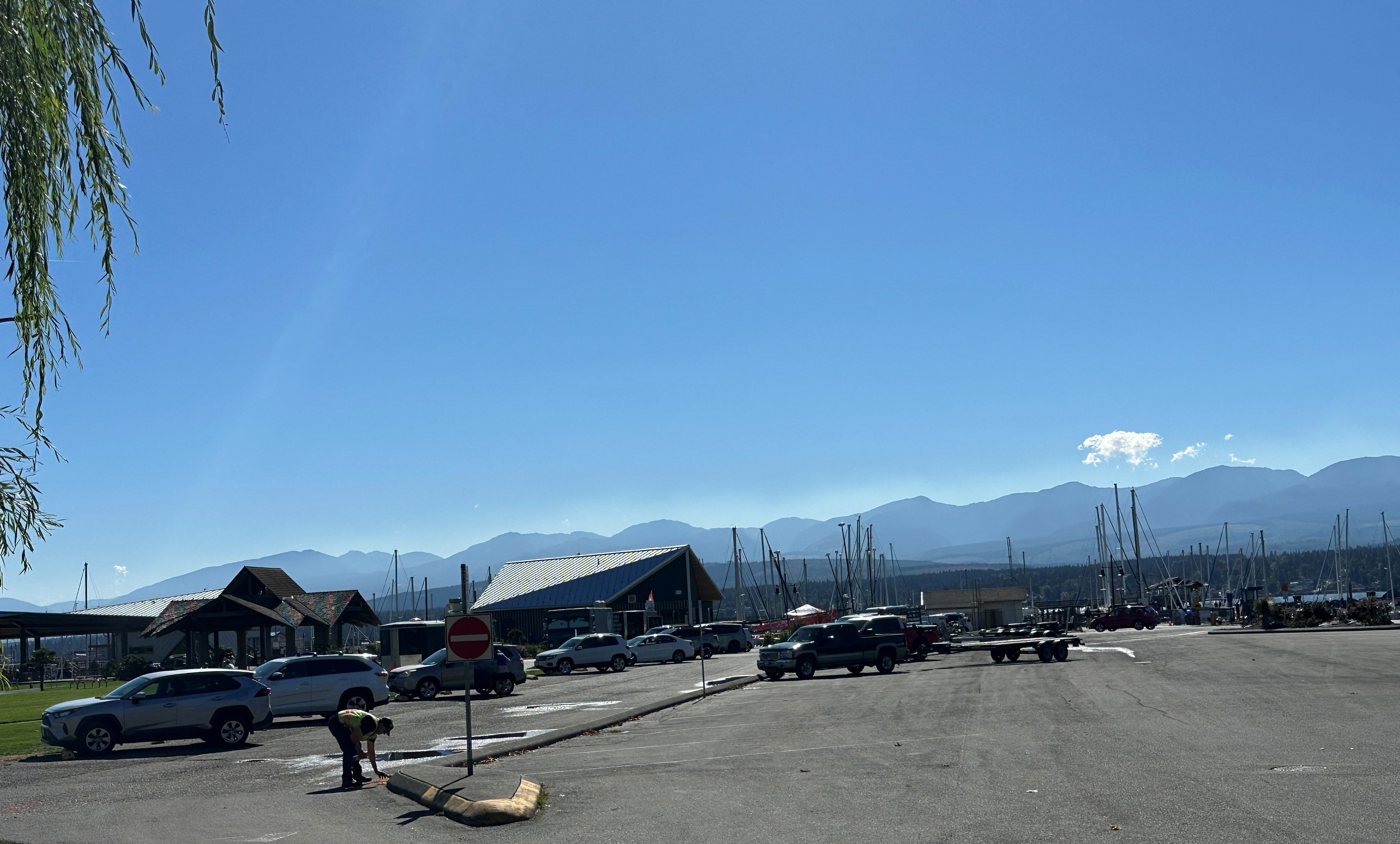 West Marina Parking Lot