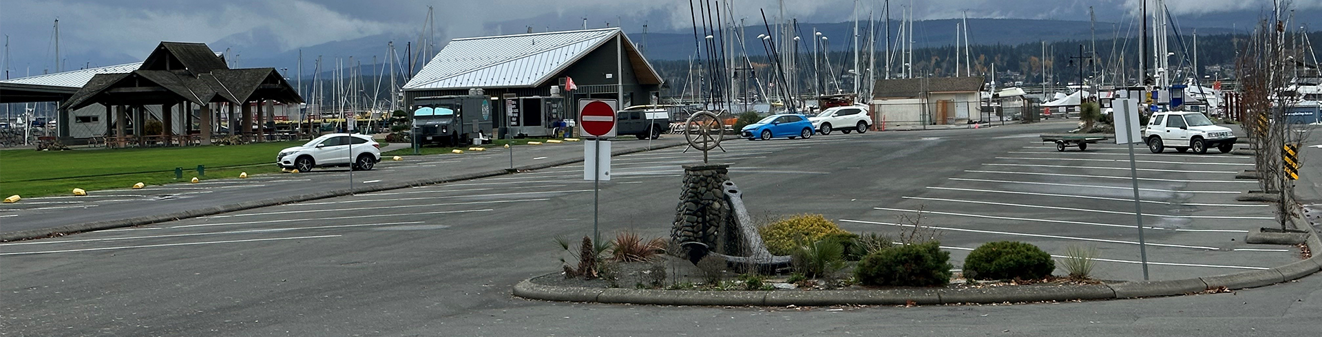 Comox Marina Park - Westside Parking Lot