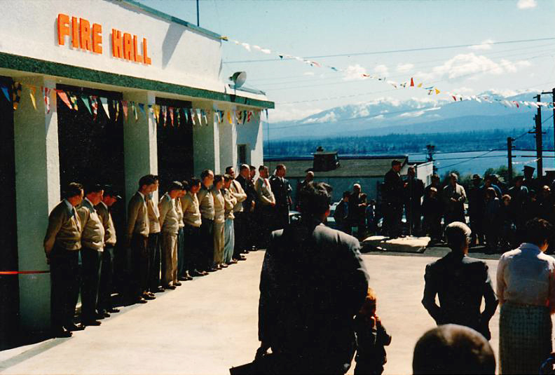Grand Opening Old Fire Hall 1957