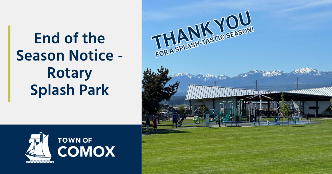 End of the season splash park