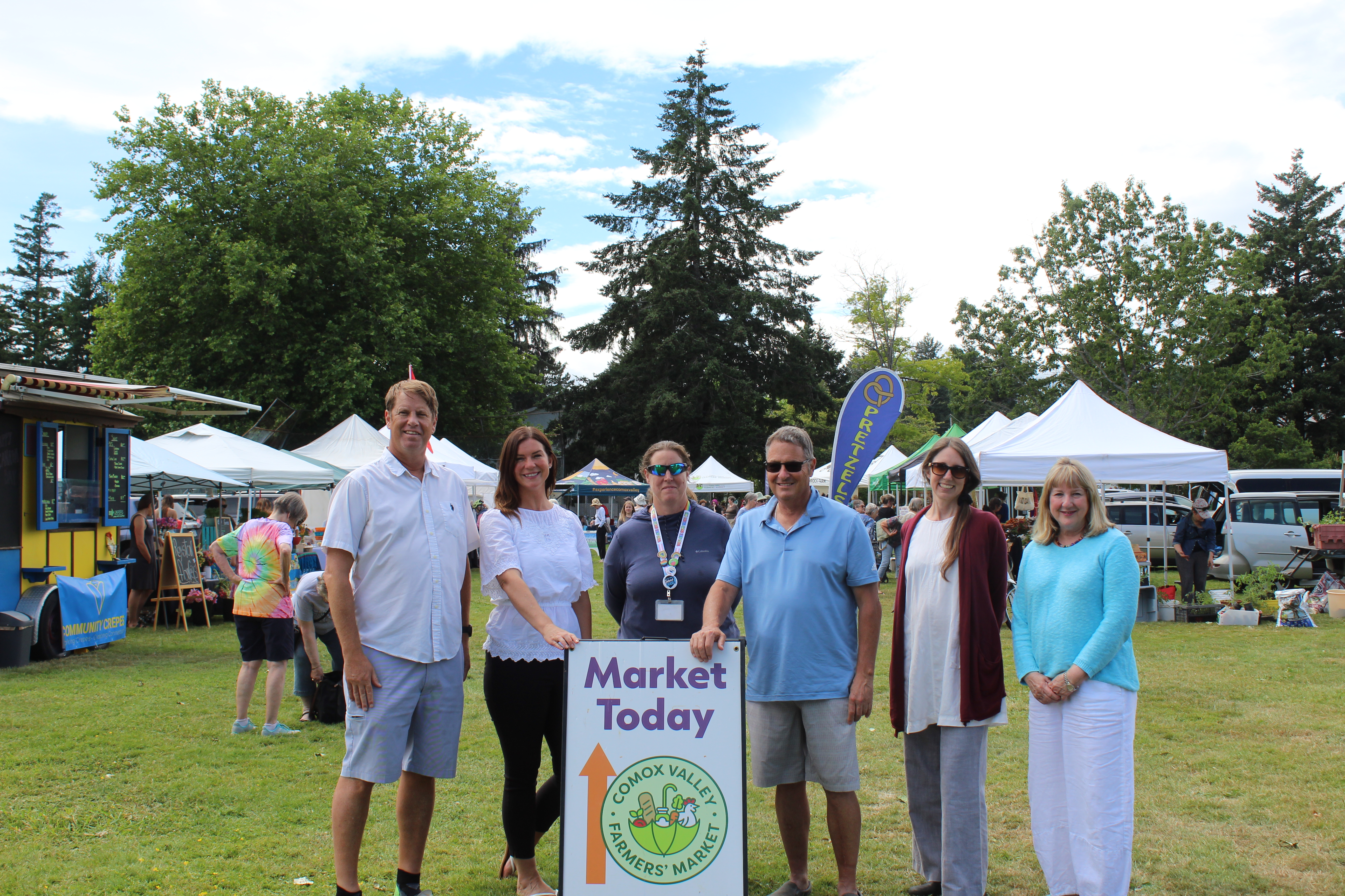 Farmers Market Wednesday in Comox