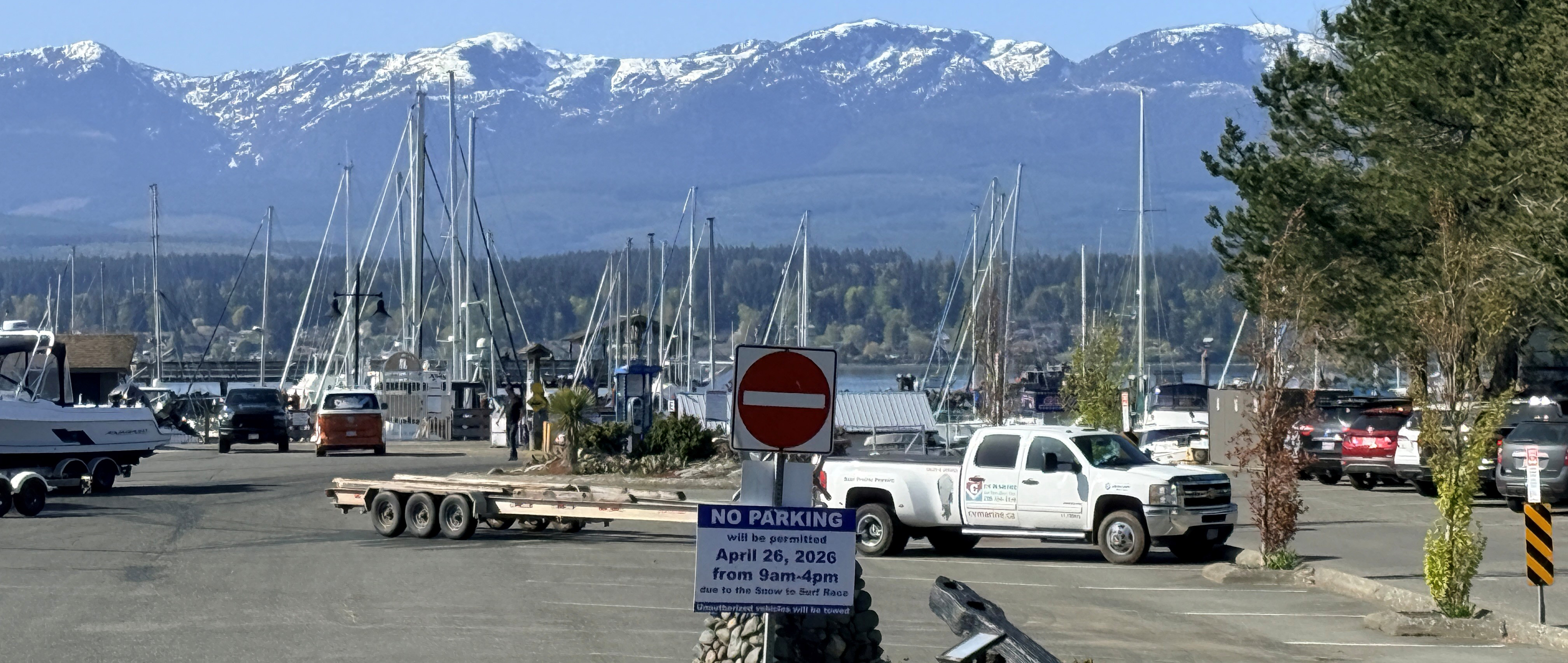 Snow to Surf 2026 signage