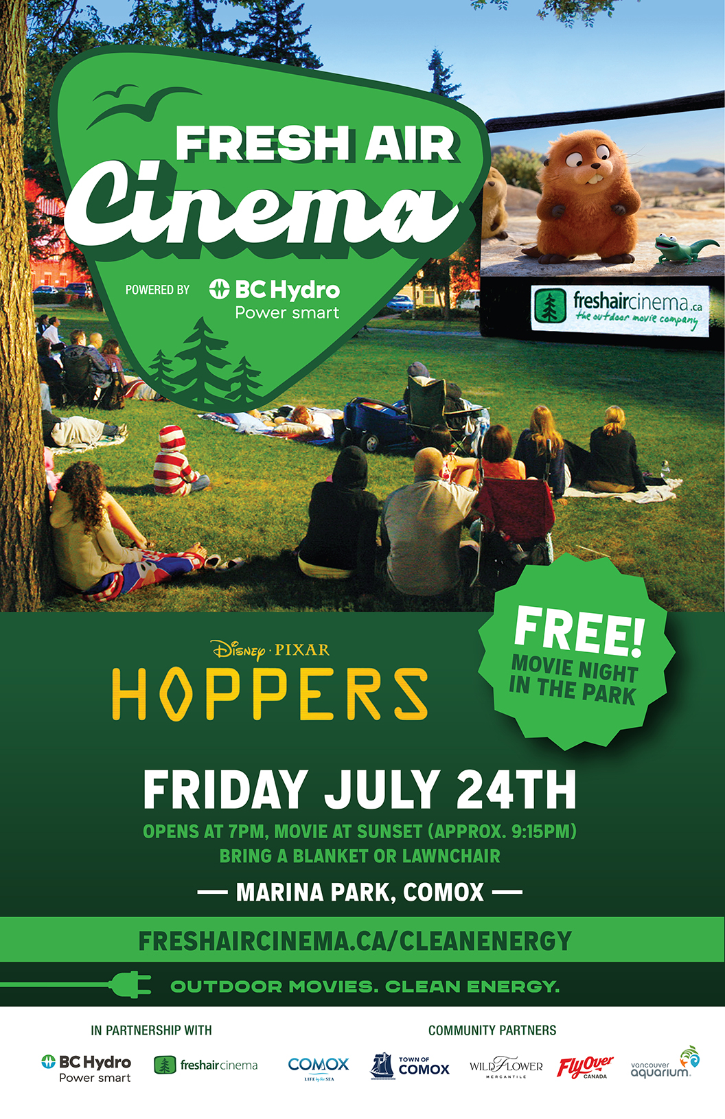 Fresh Air Cinema poster 