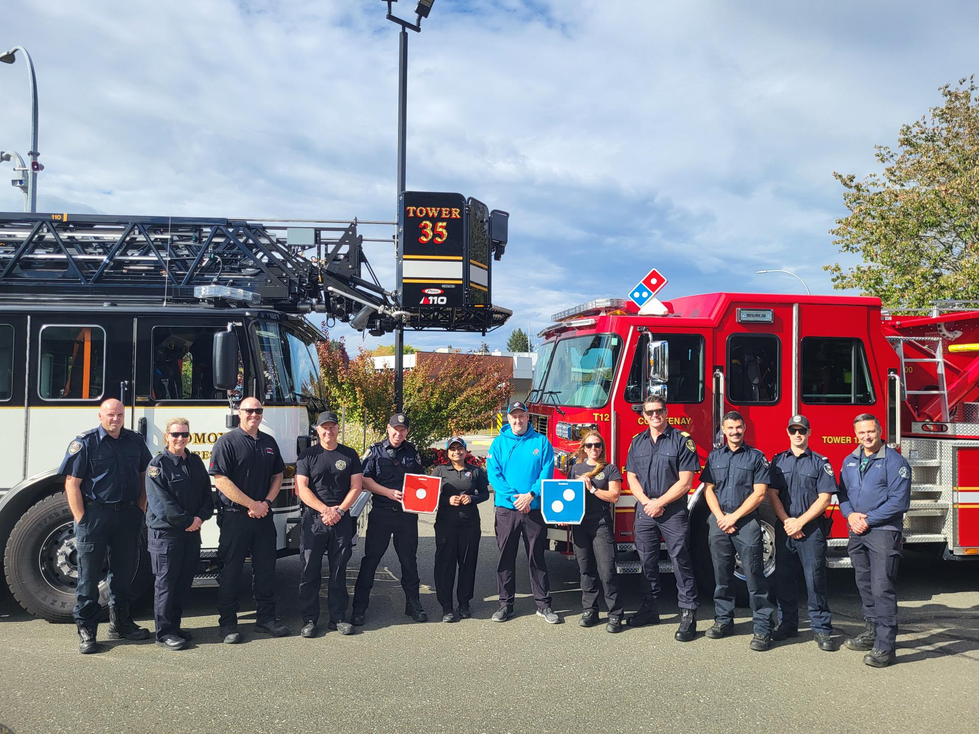 2026 Free pizza Comox Fire Rescue