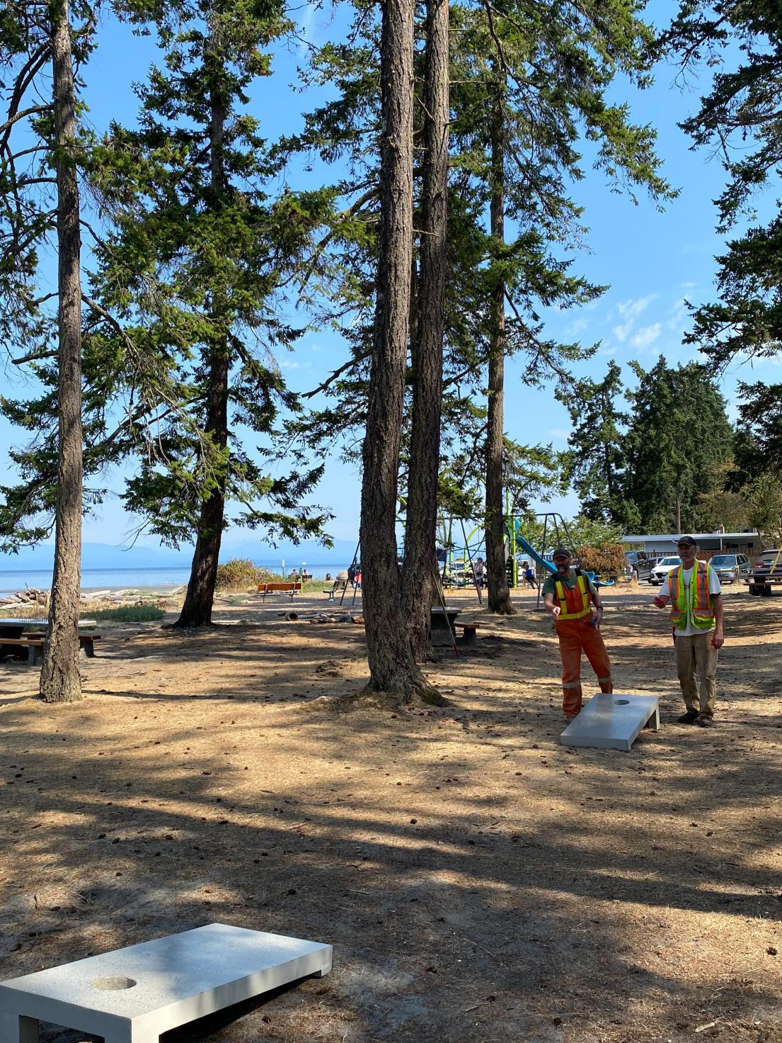 Bean Bag Toss Elks and Royal Purple Park 