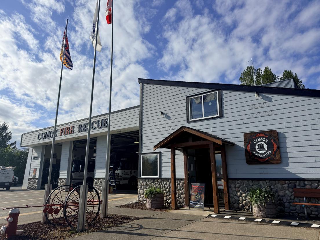 Comox Fire Station take April 29, 2026