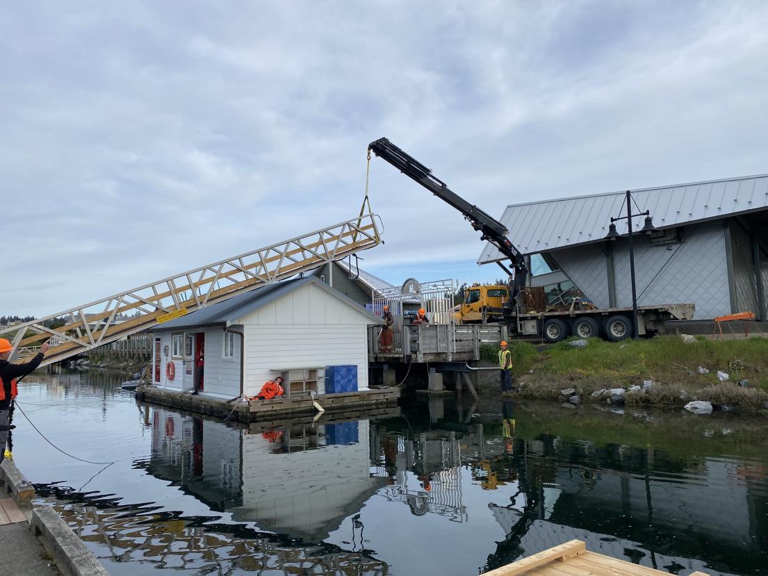 Relocation of SARS float building