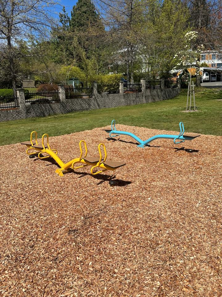 New Teeter-Totters Anderton Park 