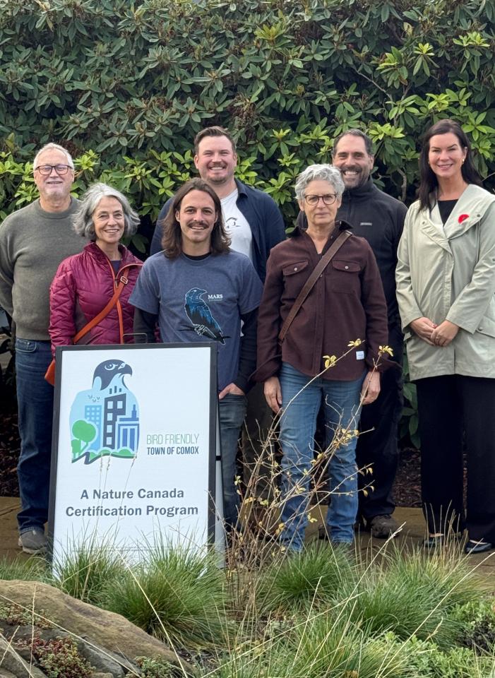 Bird Friendly Volunteer Team with Mayor Minions