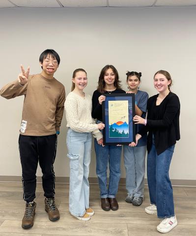 You Rock Chamber Award for Comox Youth Council