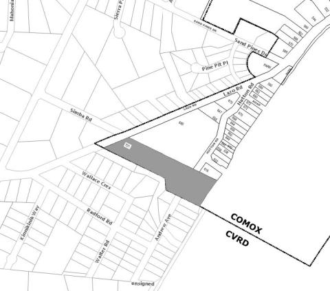 Map of the 721 Lazo Road area