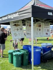 Volunteering at Recycling Station